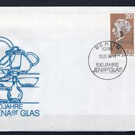 DDR 1984 100 Jahre Jenaer Glas MiNr. 2848 FDC gestempelt