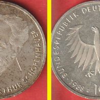 1988 BRD Schopenhauer 10 DM bankfrisch