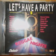 CD Sampler Album: "Let´s Have A Party 2 - Reggae Nights - CD 3 "