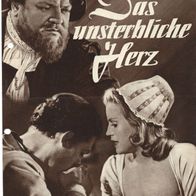 Filmprogramm IFB Nr.1853 Das unsterbliche Herz Heinrich George 4 Seiten
