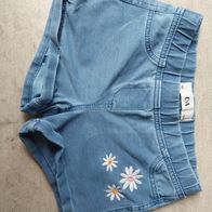 Blaue kurze Jeans, Shorts, Gr. 104, C&A