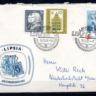 DDR Nr. 774,843 und 857 Brief (B-Kobra)