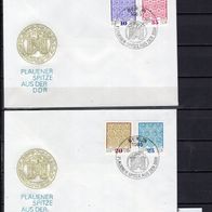 DDR 1974 Plauener Spitze (II) MiNr. 1963 - 1966 FDC gestempelt