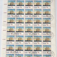 DDR 1988 500 Jahre Schiffer-Compagnie, Stralsund MiNr. 3200 Schalterbogen mit DV ESST