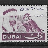 007) Dubai 1967 Vögel Mi. Nr. 278 ungestempelt