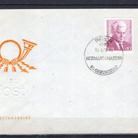 DDR 1973 Persönlichkeiten der deutschen Arbeiterbewegung (I) MiNr. 1855 FDC gest.
