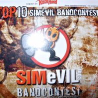 CD Sampler Album: "Top 10 Simevil Bandcontest" - Heftbeilage (2005)