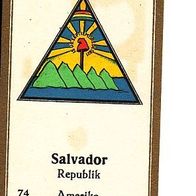 Abdulla Länderwappen Amerika Salvador Serie 1 Nr 74