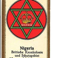 Abdulla Länderwappen Afrika Nigeria Britische Kronkolonie Serie 1 Nr 85