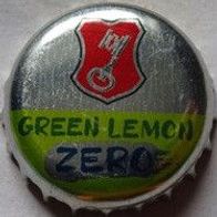 Green Lemon Zero Brauerei Bier Kronkorken 2017 Kronenkorken Beck´s Becks Bremen