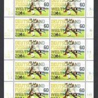 10er Bogen Deutschland Fussball Weltmeister 2014 postfrisch * * , MiNr. 3095