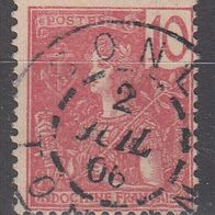 BM1662) Frz.- Indochina Mi. Nr. 28 o