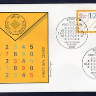 G44) BRD FDC 1993 - MiNr. 1659 - Neue Postleitzahlen