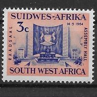 050) Südwestafrika 1964 Gebäude Mi. Nr. 322 postfrisch