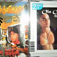 2 Maxi CDs: D´jaa - Ola Ola E & The Outhere Brothers - Boom Boom Boom