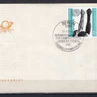 DDR 1971 Internationales Jahr gegen Rassismus MiNr. 1702 FDC gestempelt -1-