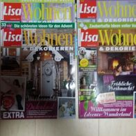 6 Lisa Hefte Wohnen und Dekoriern von 2013