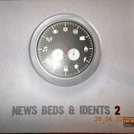 CD-Sampler-Album: "NEWS BEDS & IDENTS 2" von David Mac Feach (2008)