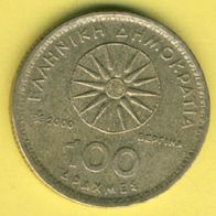 Griechenland 100 Deachmes 2000