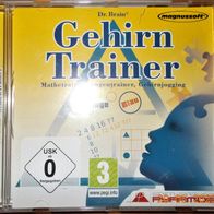 CD-ROM: Dr. Brain Gehirn Trainer - Mathetrainer, Augentrainer, Gehirnjogging