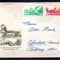 DDR Nr. 629/30 Karte (B-Kobra)