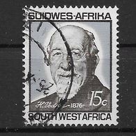 060) Südwestafrika 1966 Dr. H.H. Vedder Mi. Nr. 328 gestempelt