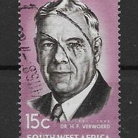 061) Südwestafrika 1967 Dr. H.F. Verwoerd Mi. Nr. 331 gestempelt