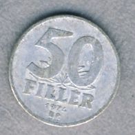 Ungarn 50 Filler 1974