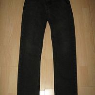 superschöne Jeans ESPRIT Gr. 152 schwarzgraue Waschung (0315)