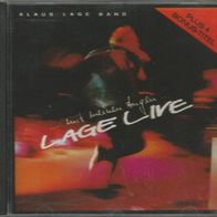 Klaus Lage Band ".. mit meinen Augen -- Lage Live" CD (1986 / 1999 - 4 Bonus-Tracks)