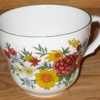 Seltmann Weiden Barock - Bunte Blume - gelb - Kaffeetasse