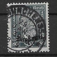01) Deutsches Reich 1924 Dienstmarke Mi. Nr. 113 gestempelt
