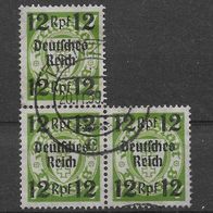02) Deutsches Reich 1939 Danzig Mi. Nr. 721 3 mal gestempelt