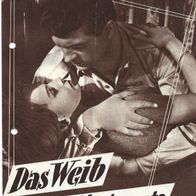 Filmprogramm IFB Nr. 4828 Das Weib und der Verdammte Francoise Arnoul 4k Seiten
