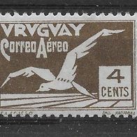 024) Uruguay 1928 Vögel-Albatros Mi. Nr. 366 ungebraucht