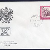 43) Österreich FDC 1977 - MiNr. 1550 - Schönes Österreich - Festung Hohensalzburg