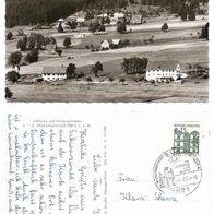 Postkarte Saig Hochschwarzwald, 60er Jahre, gelaufen