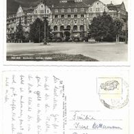 Postkarte Meran, Hotel Emma, 40er Jahre, gelaufen