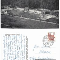 Postkarte Polen, Waldenburg-Dittersbach, Freibad 60er Jahre, gelaufen