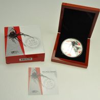 5 Unzen Silber Proof Coin 150 Years Red Back Spider 2020