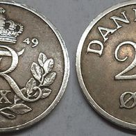 Dänemark 25 Öre 1949 ## L