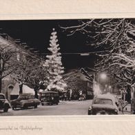 95632 Wunsiedel im Fichtelgebirge Weihnachten am Marktplatz Foto auf Klappkarte