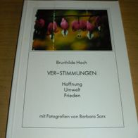 Buch: Ver-Stimmungen, Hoffnung, Umwelt, Frieden, Gedichte von Brunhilde Hoch