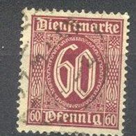 DR Dienstmarke MiNr. 66 gestempelt M€ 2,00 C41d