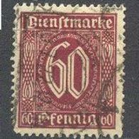 DR Dienstmarke MiNr. 66 gestempelt M€ 2,00 C42b