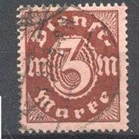 DR Dienstmarke MiNr. 67 gestempelt M€ 2,00 C43a