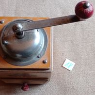Vintage Kaffeemühle Burg Mühle mit Kurbel