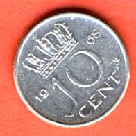 Niederlande 10 Cent 1968