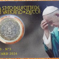 Vatikan 1€ Coincard 2024 (Coincard Nr.3)