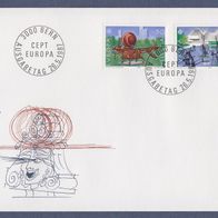 50) Schweiz FDC 1987 - MiNr. 1349-1350 - Europa CEPT - Moderne Architektur